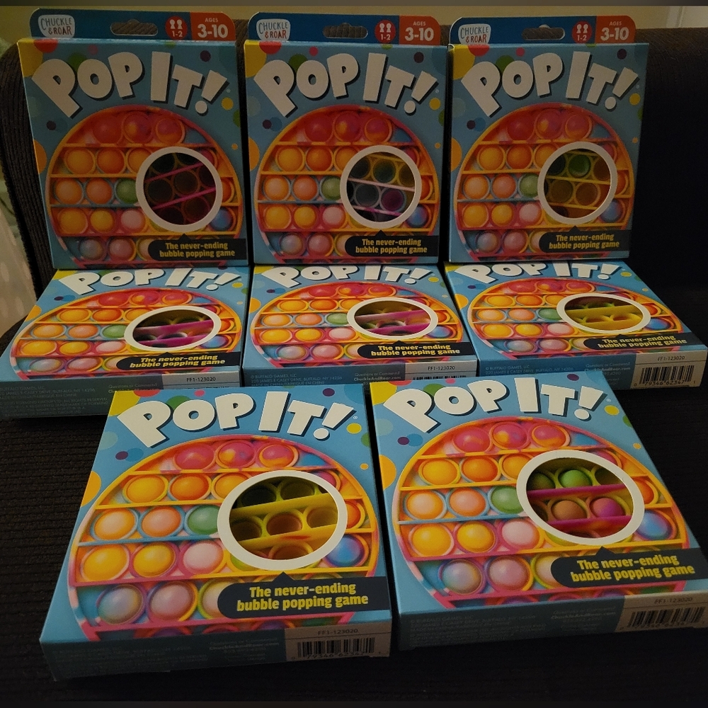 POP Fit Colorful Bubble Pop Game Set